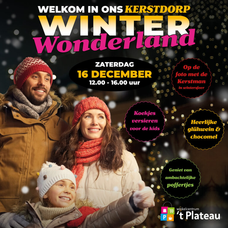 16 december: Kerstdorp Winter Wonderland